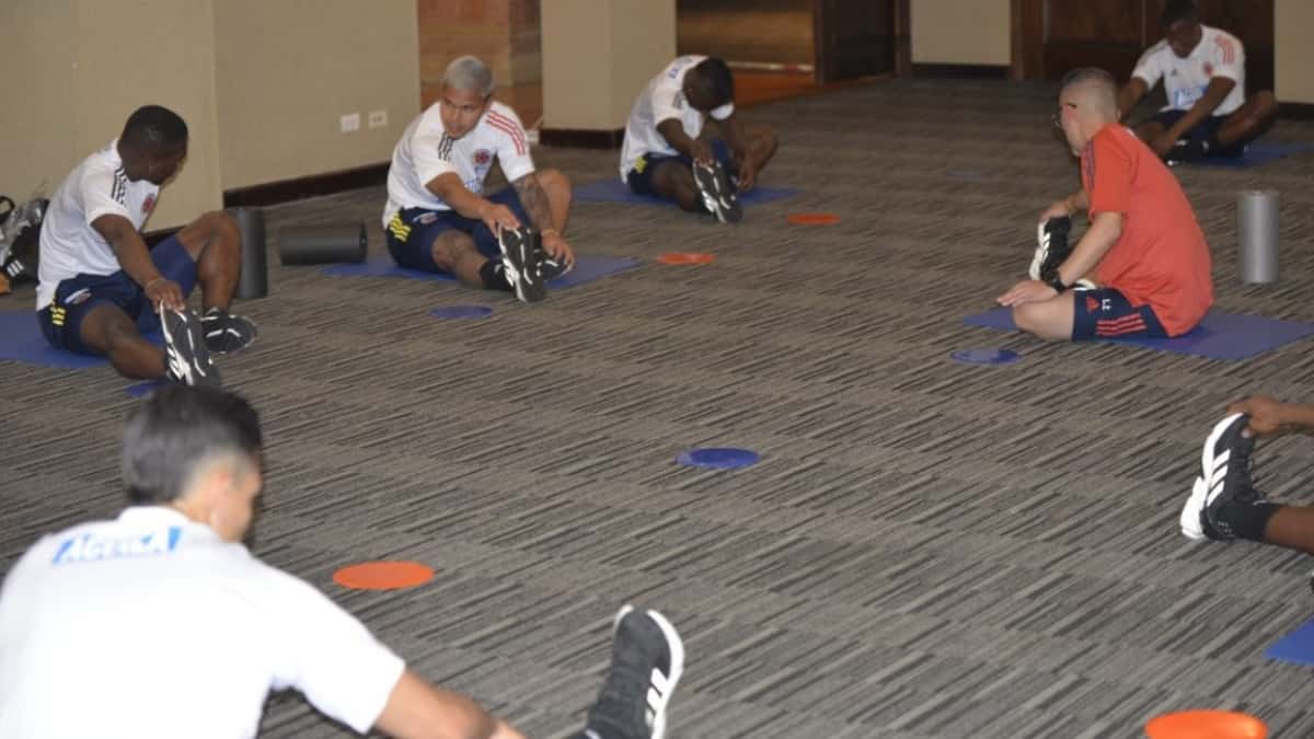 Colombia concentración para Arabia Saudita