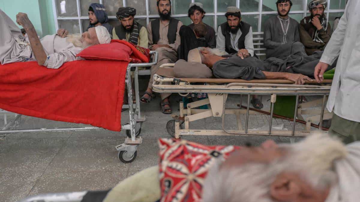 Sistema sanitario en Afganistán está al borde del colapso.