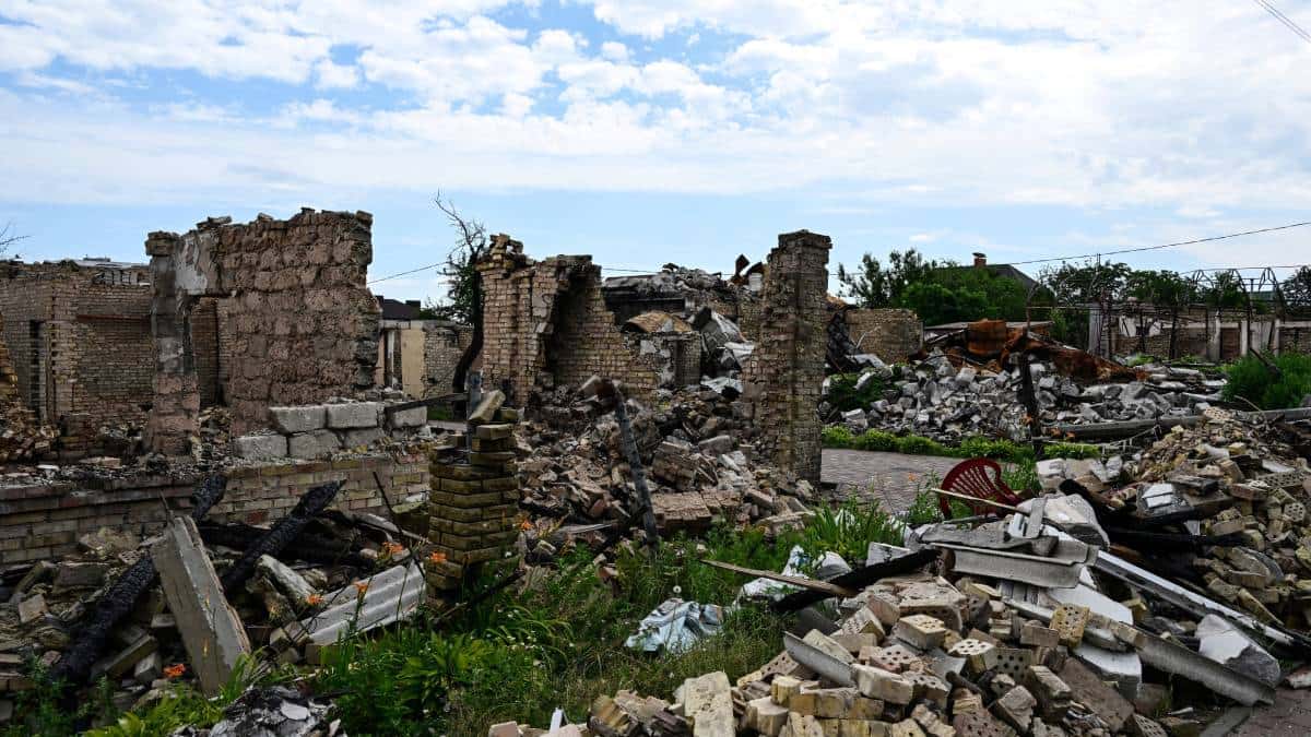 Bucha, tras la invasión rusa