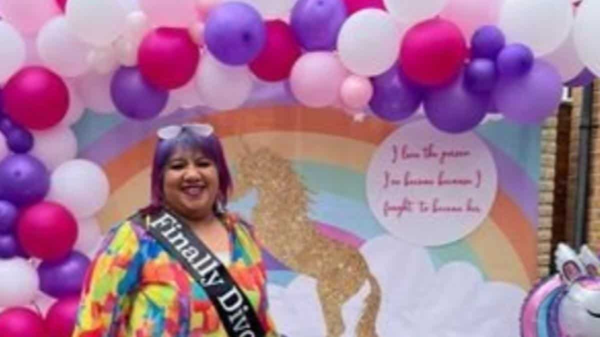 Celebró su divorcio