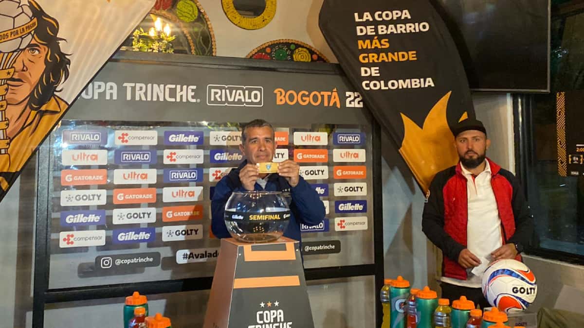 Así se jugarán las semifinales de la Copa Trinche