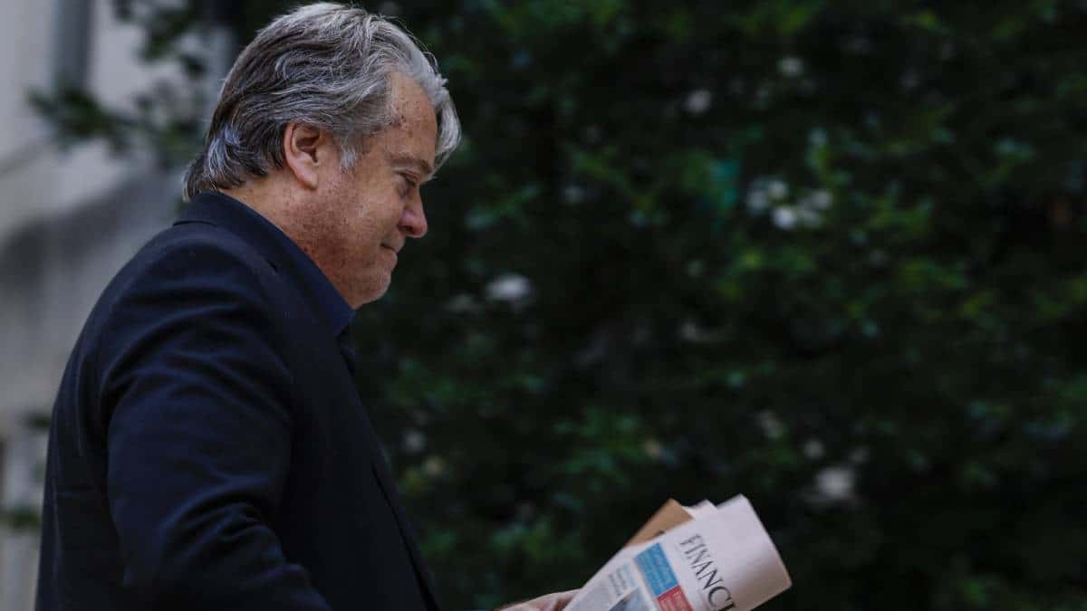 Steve Bannon, exasesor de Donald Trump