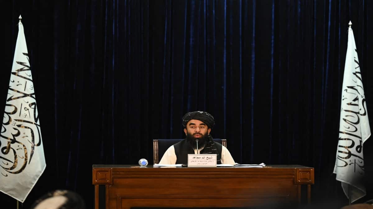 Foto: AFP. Talibanes anuncian los principales ministros de su gobierno.
