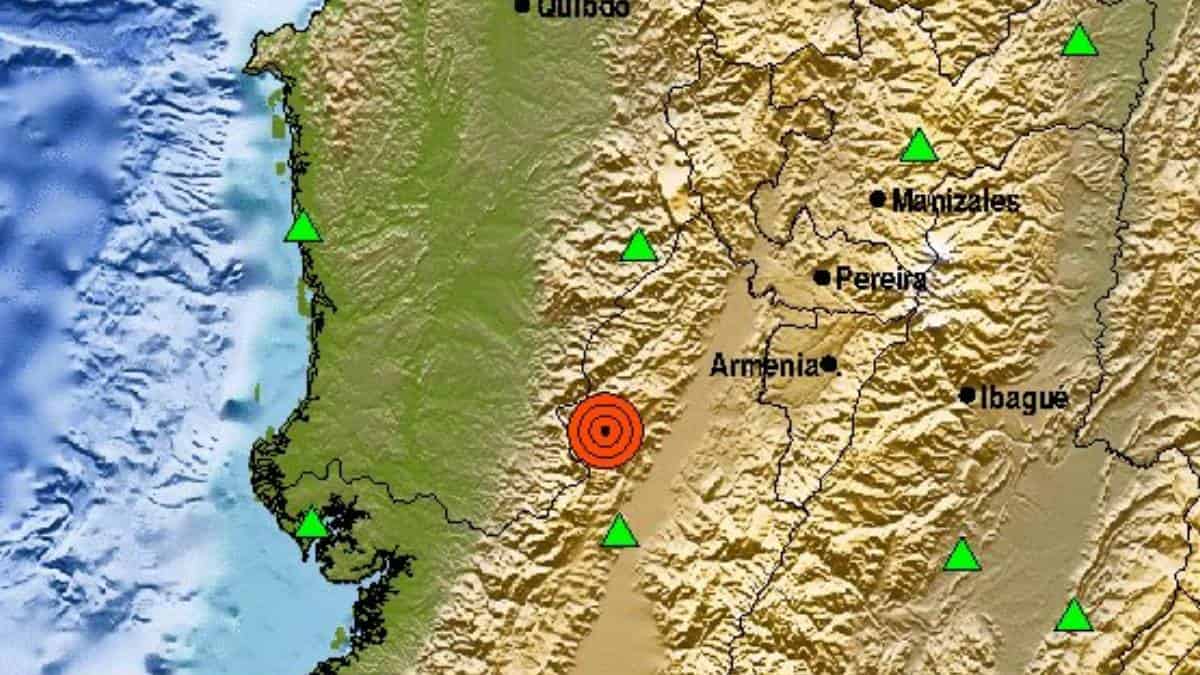 Un sismo sacudió el Valle del Cauca este 29 de noviembre