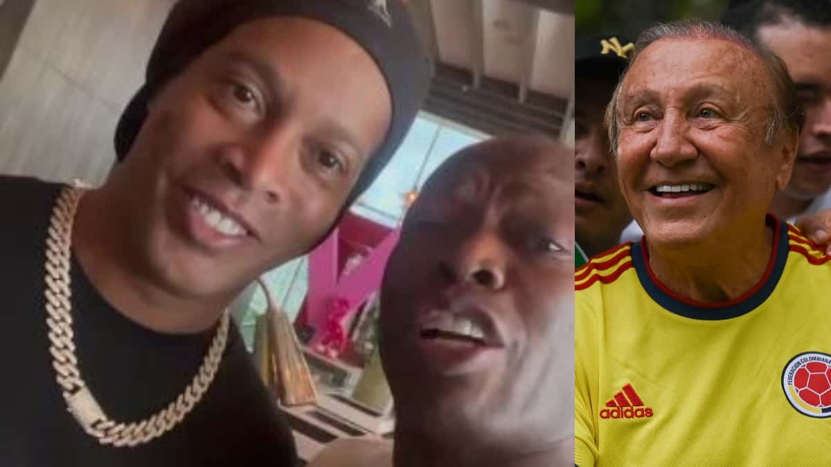 Tino Asprilla y Ronaldinho apoyan a Rodolfo Hernández