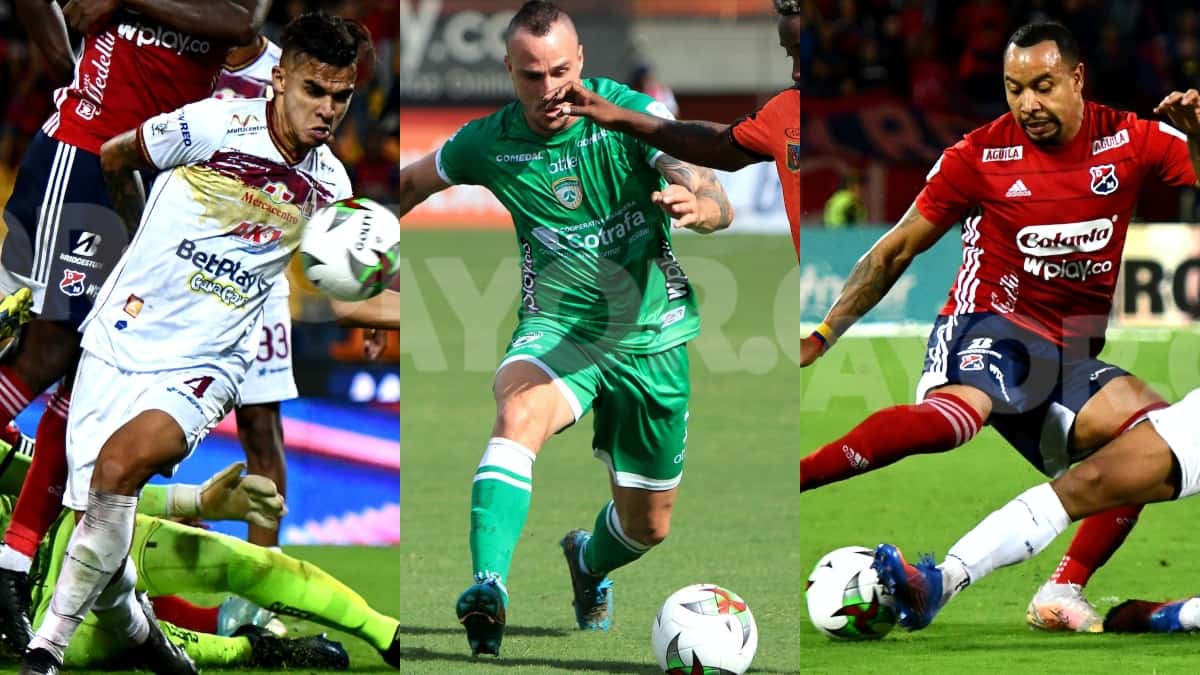 Cuentas Tolima, La Equidad y Medellín