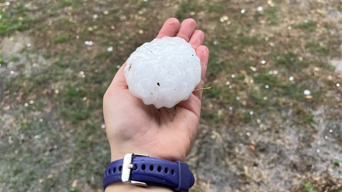 Tormenta de granizo causó muerte de bebé de 20 meses