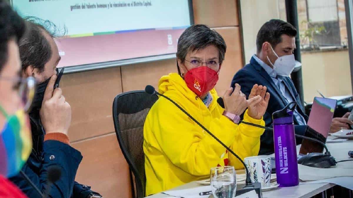 Claudia López, alcaldesa de Bogotá