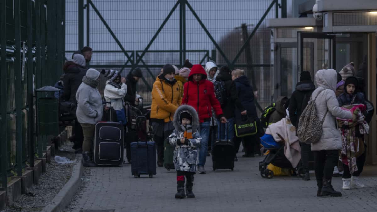 Más de 50.000 ucranianos huyeron de su país tras invasión rusa