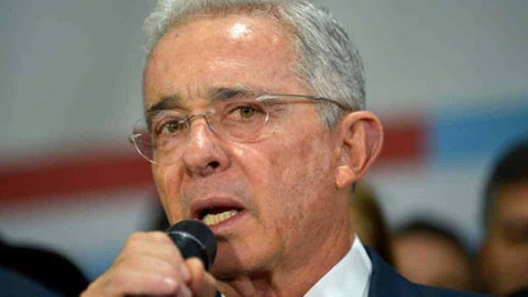 Álvaro Uribe Vélez, expresidente de Colombia. /AFP