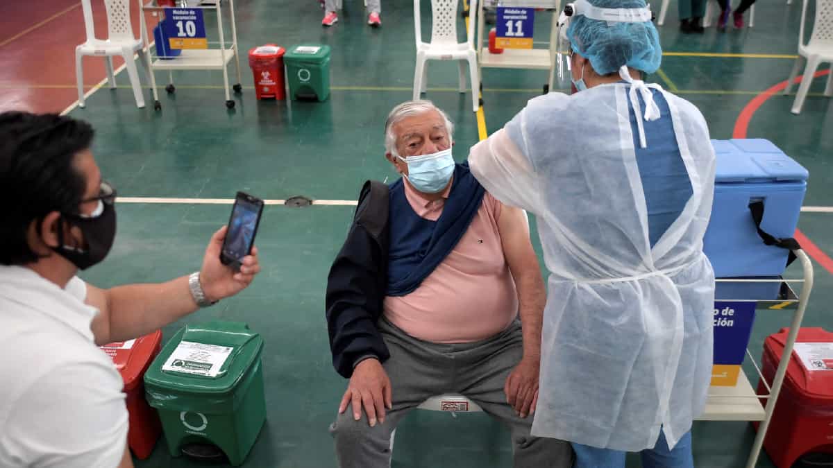Proceso de vacunación en Colombia.