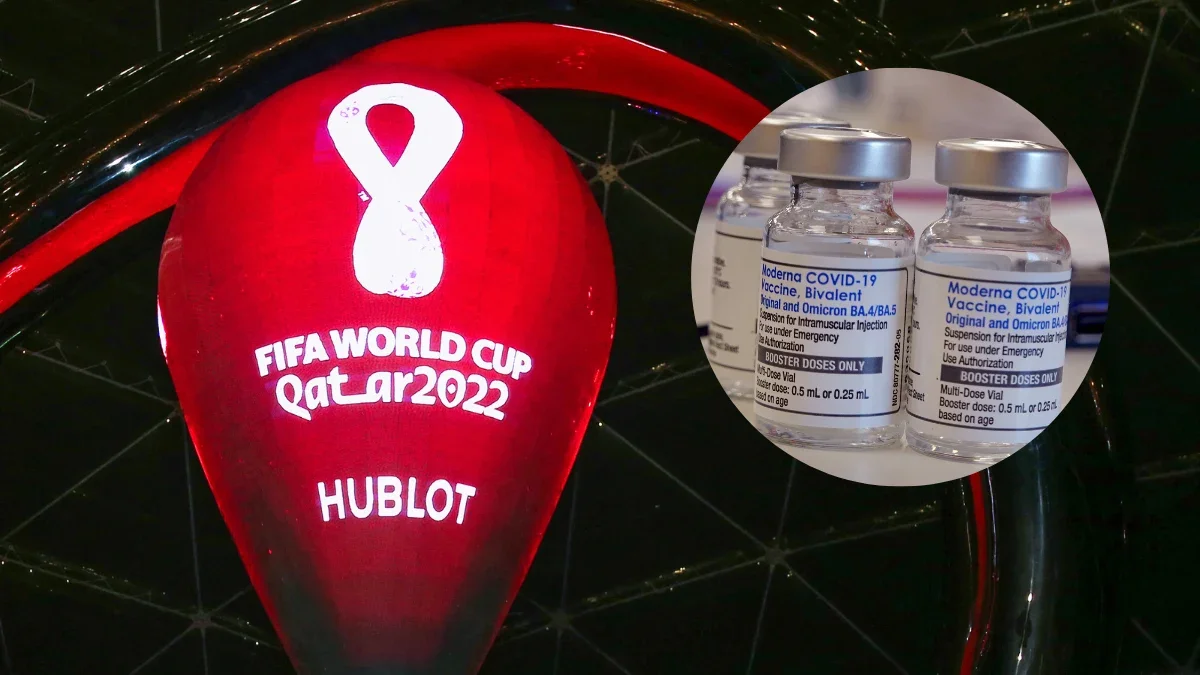 Vacunación en el Mundial de Catar 2022.