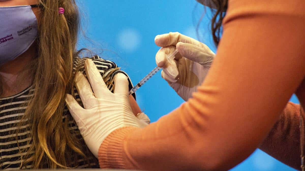Vacunación contra covid en niños