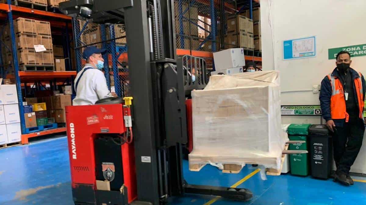 Las vacunas serán repartidas por todo el país