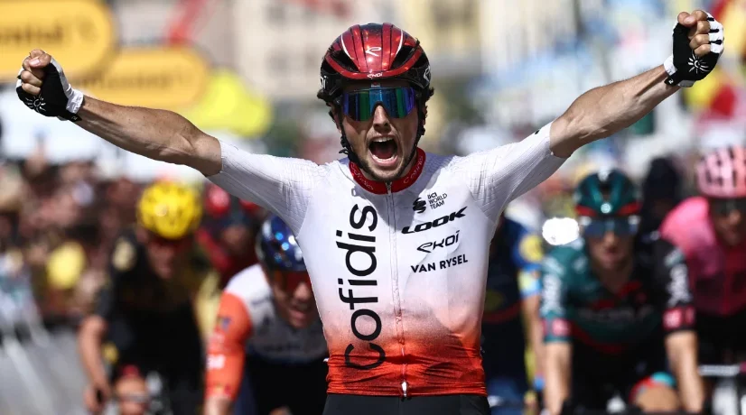 Víctor Lafay ganó segunda etapa del Tour de Francia.