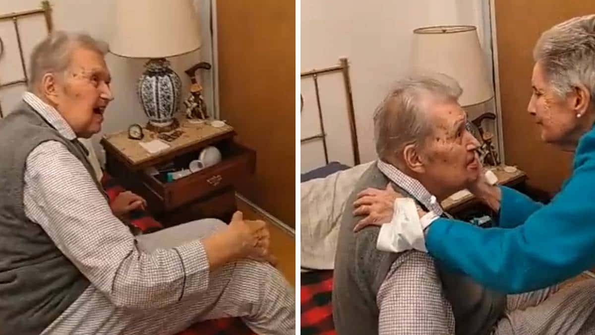 El reencuentro de los abuelos de Tomás Fonseca