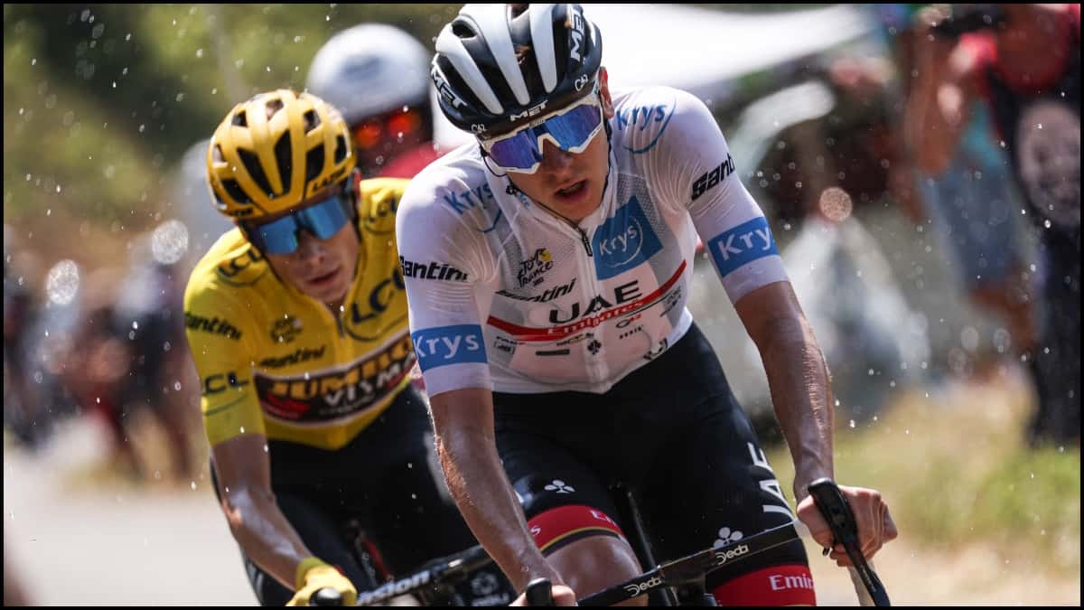 Vingegaard con Pogaçar