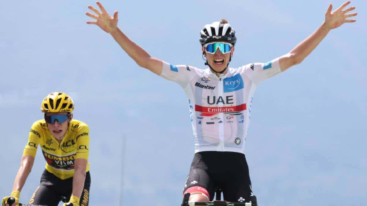 Tadej Pogacar gana la etapa 17 del Tour de Francia