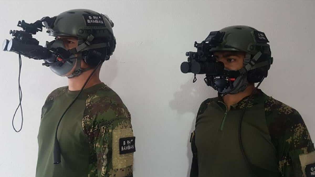 Los visores que compró el Ejército son para alpinismo.