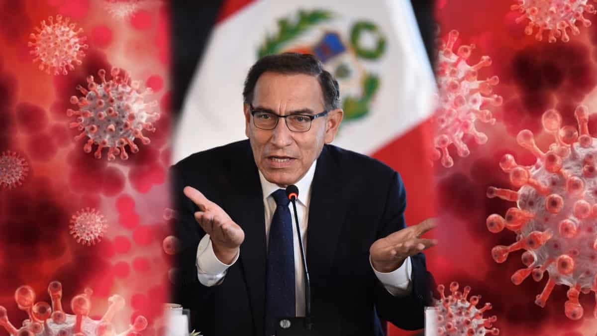 Vizcarra confirmó que es positivo para covid 19