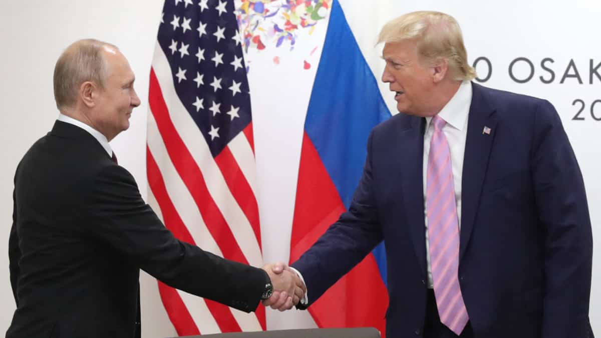 Encuentro de Putin con Trump