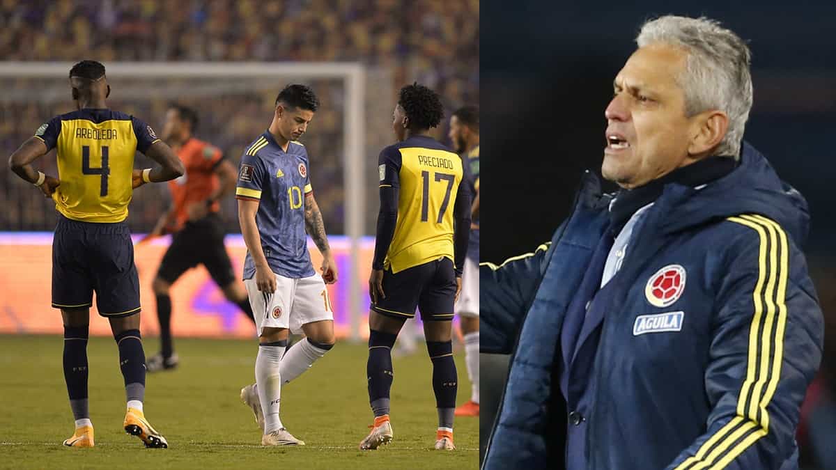 Reinaldo Rueda, rueda de prensa Colombia vs Ecuador