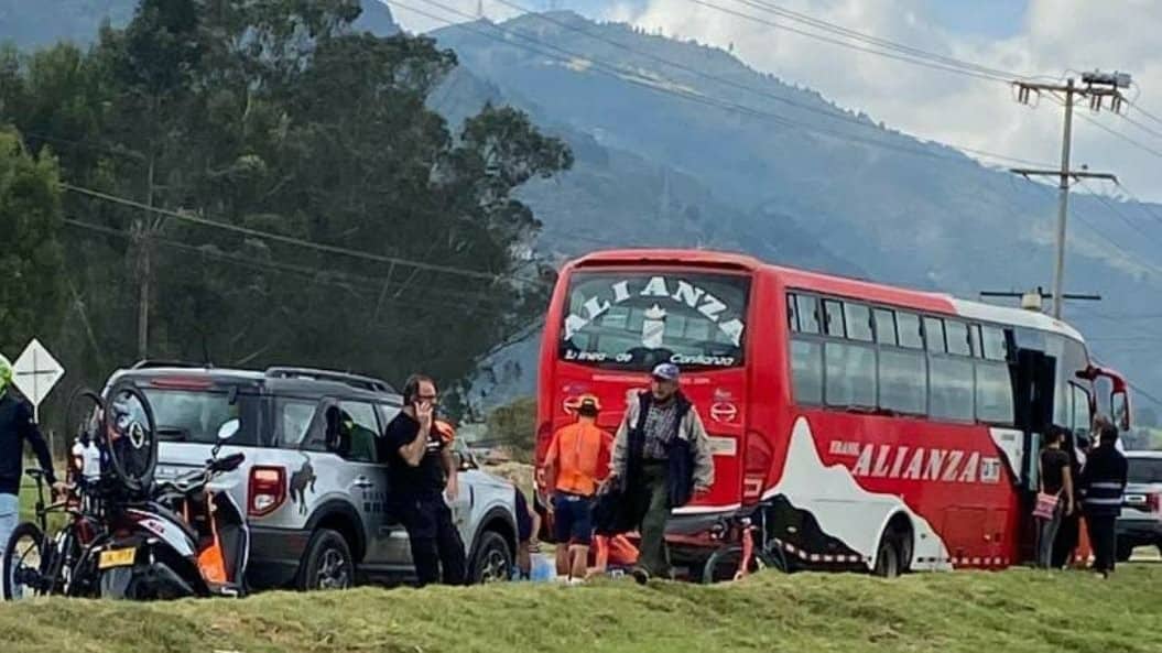 Accidente Egan Bernal