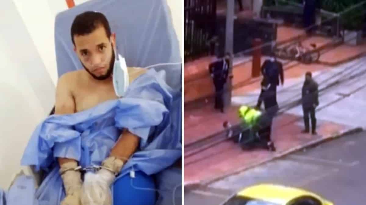 Wilkerson Hernández, el capturado por asesinato de policía en Bogotá