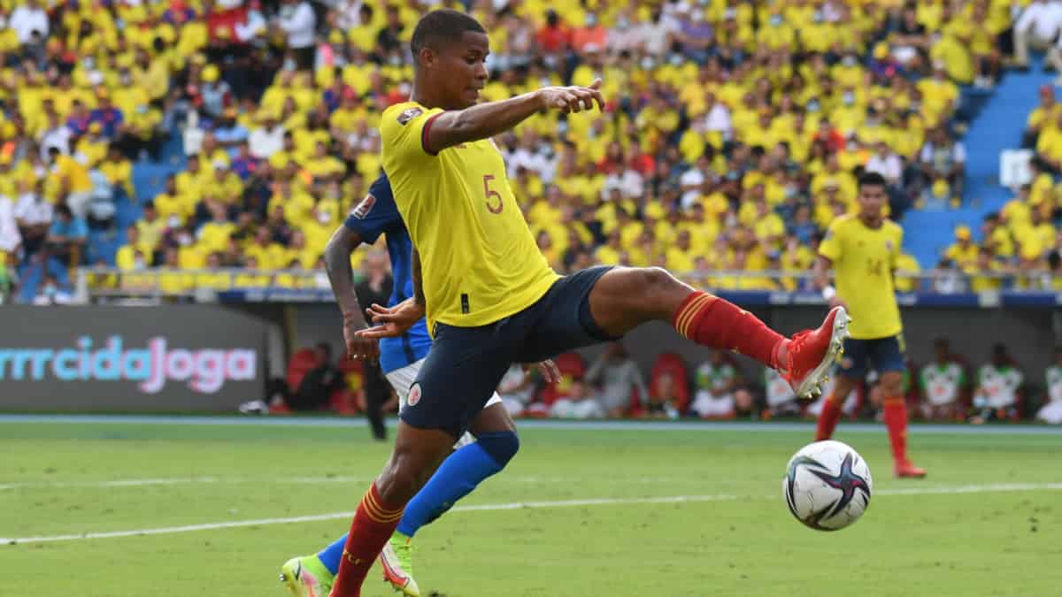 Wilmar Barrios Colombia vs Brasil