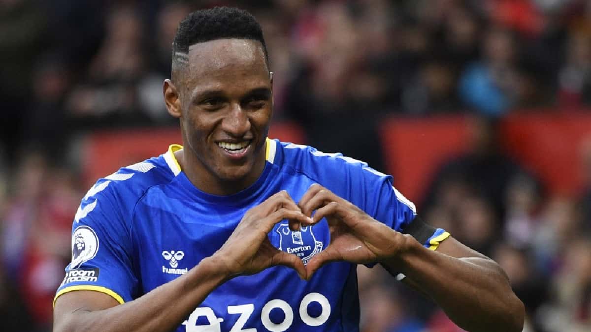 Yerry Mina, figura del Everton