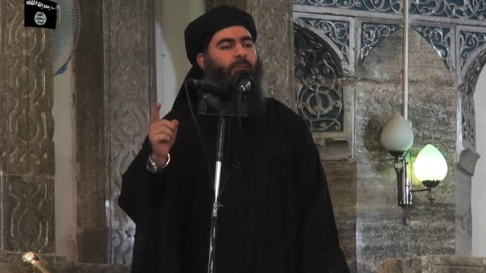 El jefe del grupo yihadista Estado Islámico (EI), Abu Bakr Al Bagdadi.