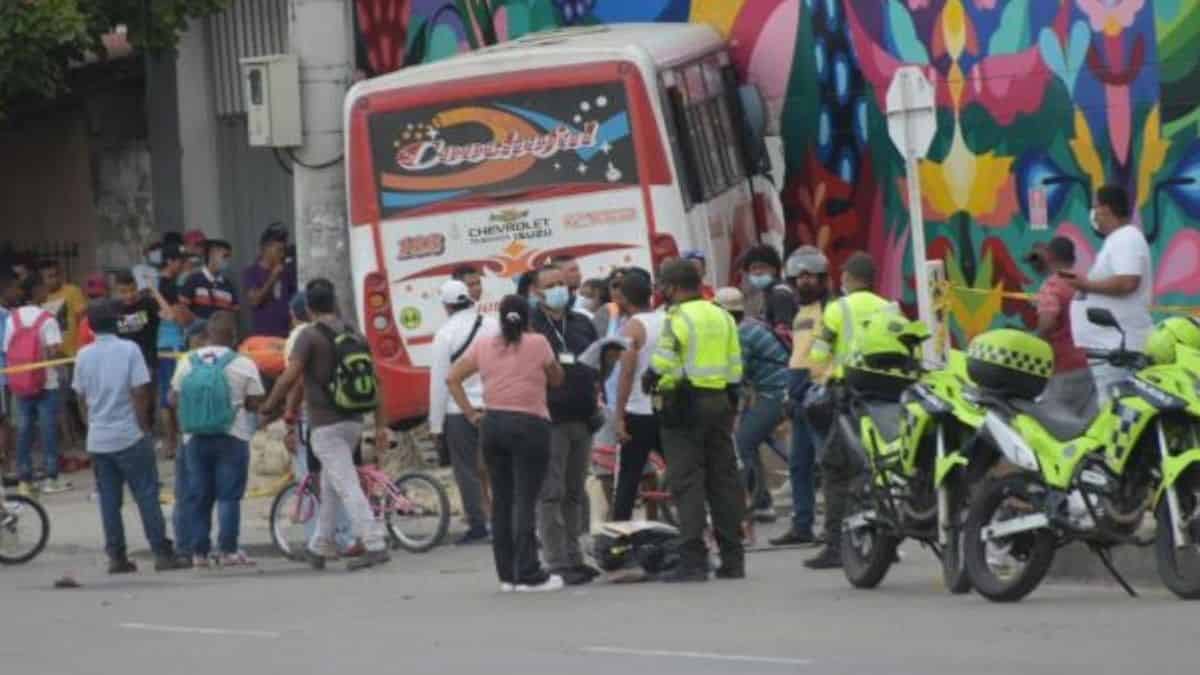 Accidente en Barranquilla deja dos muertos