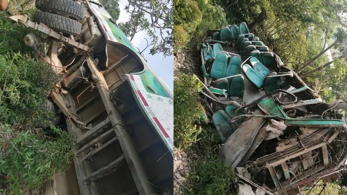 Accidente de bus escolar