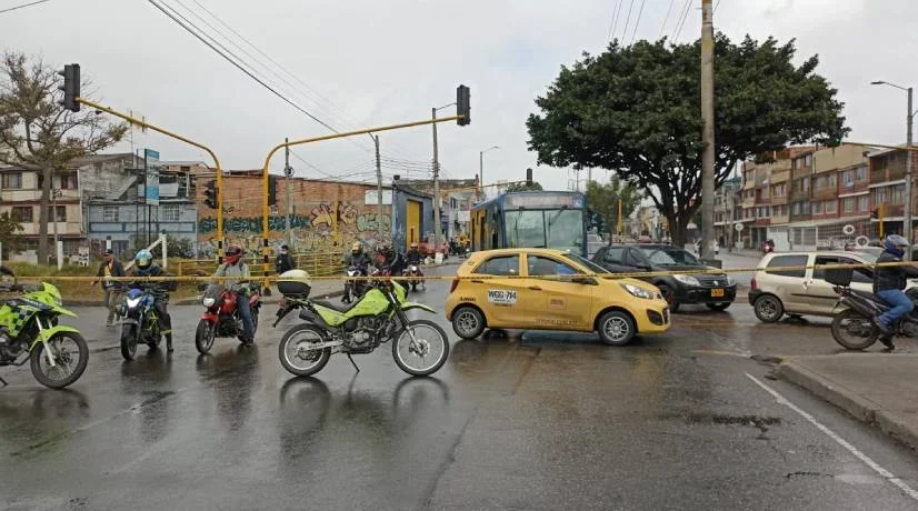 Un motociclista murió de manera inmediata en el accidente de la carrera 30