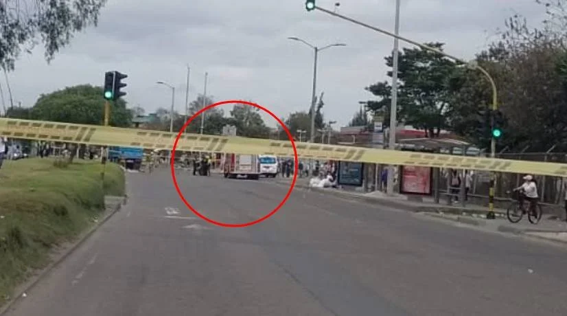 Trágicos accidentes de tránsito dejaron dos muertos en Bogotá