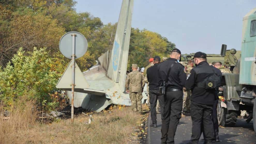 Mueren 26 personas en Ucrania en un accidente de avión militar