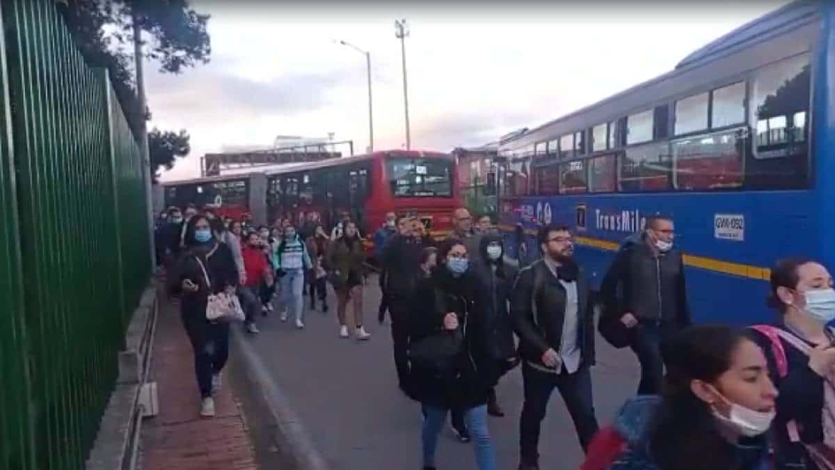 Accidente afecta movilidad cerca a Portal Usme