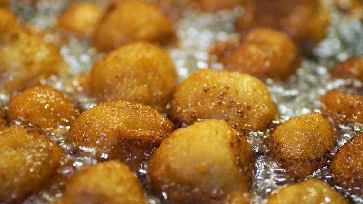 Personas quemadas con aceite de buñuelos