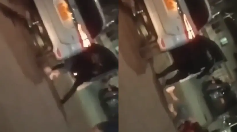 Agresión de policía