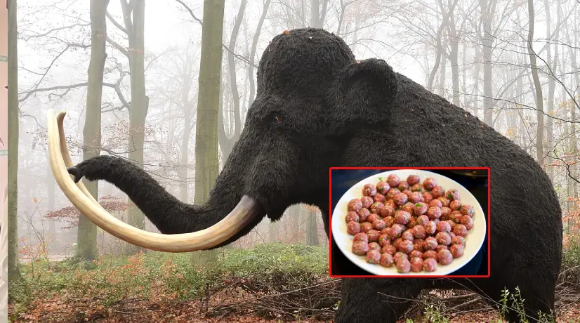 Científicos crean albóndiga con carne de mamut
