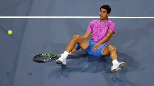 Carlos Alcaraz fue sorprendido y eliminado por Grigor Dimitrov en el Miami Open