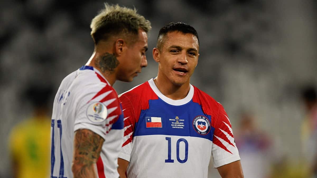 Alexis Sánchez con la Selección de Chile
