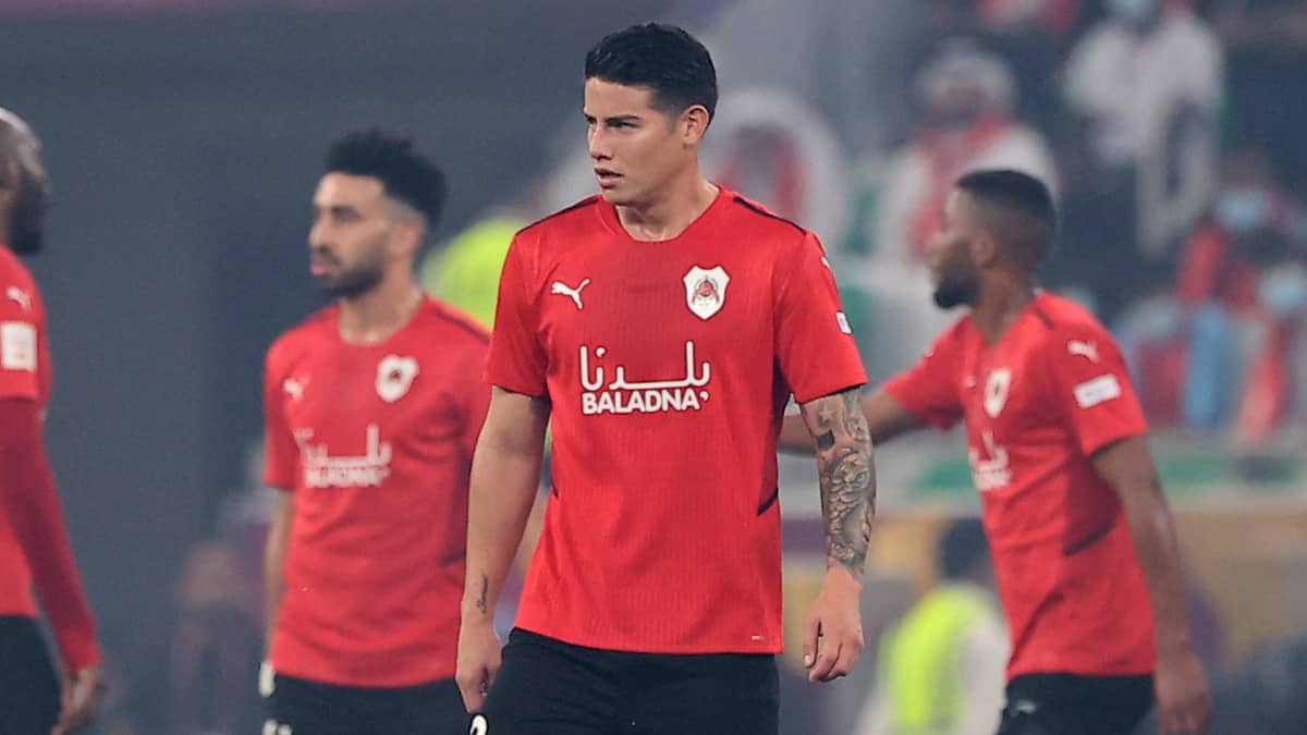 James Rodríguez: críticas de referentes de Al-Rayyan en Catar