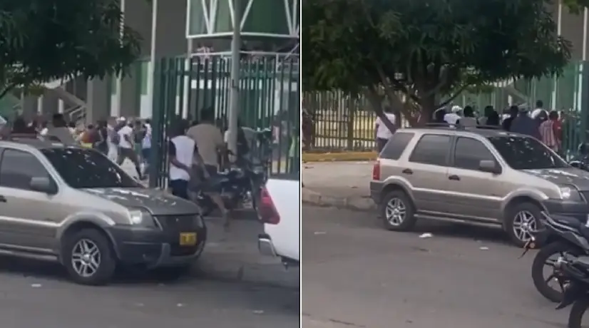 Hinchas del Junior altercados en Valledupar