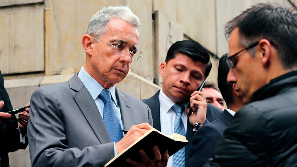 Expresidente Álvaro Uribe Vélez