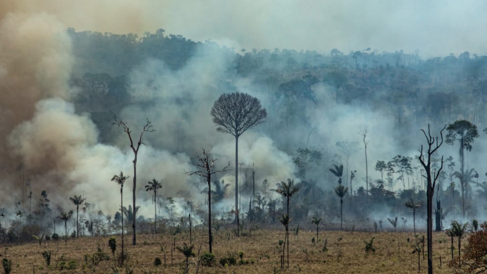 Brasil registra 88.816 puntos de incendio. Foto: AFP