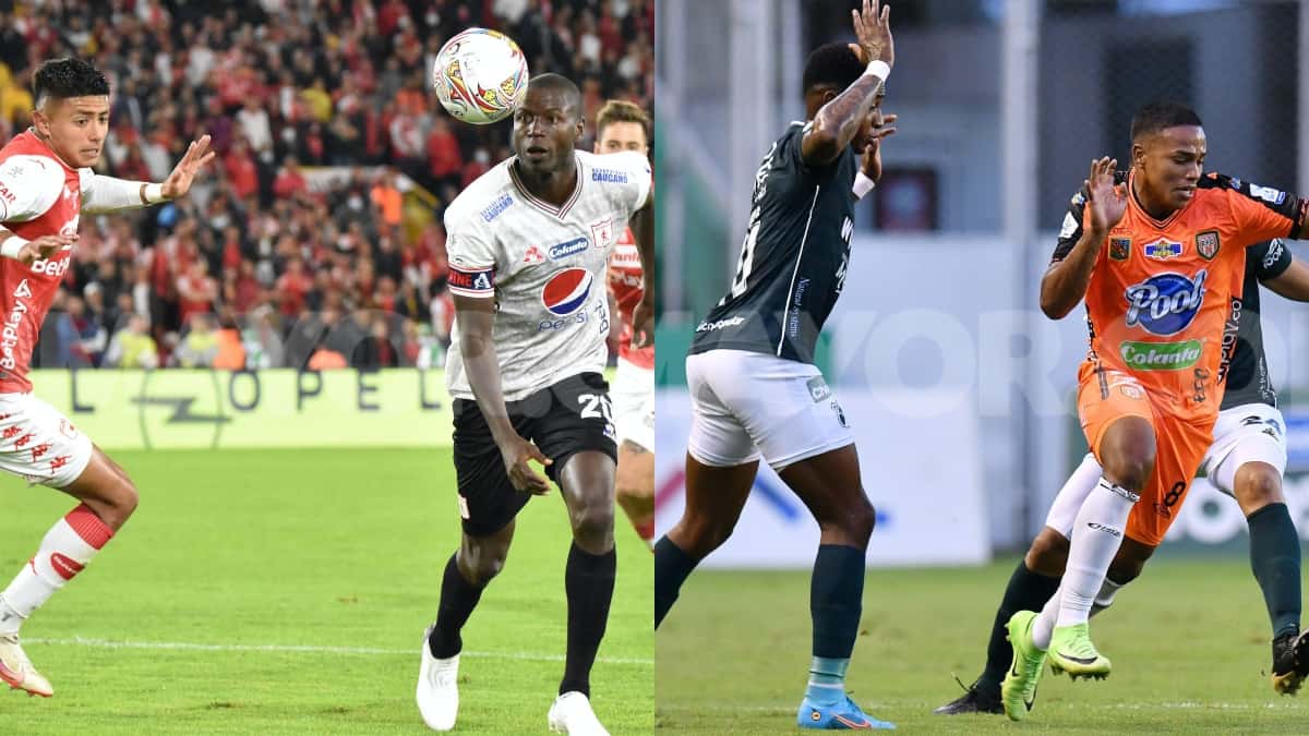 Santa Fe 1-1 América y Cali 0-3 Envigado: fecha 5, Liga 2022-II