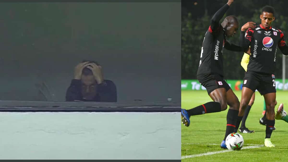 La desconsolada imagen de Juan Carlos Osorio tras derrota de América