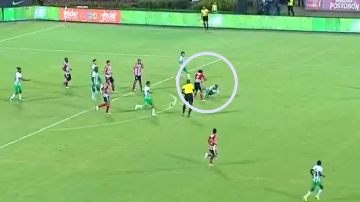 Andrés Rifle Andrade infracción Didier Moreno: Copa BetPlay 2022