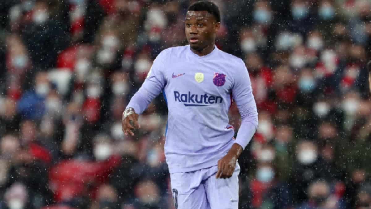 Ansu Fati, lesión Athletic-Barcelona: Copa del Rey